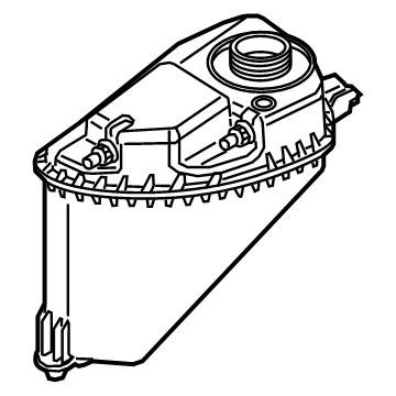 BMW 17-13-8-689-765 Radiator Coolant Overflow-Reservoir Expansion Tank