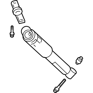 Honda 52610-S3Y-J02 Shock Absorber Assembly, Rear