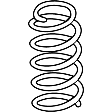 Honda 52441-S3Y-013 Spring, Rear