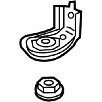 Honda 74171-SLN-A00 Bracket, Radiator Mount (Upper)