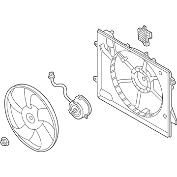 Kia 25380E6000 Blower Assembly