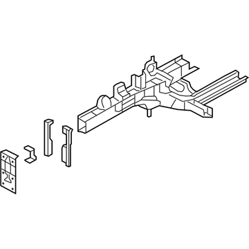 Hyundai 64606-2V100 Member Assembly-Front Side, RH