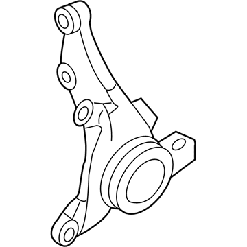 Kia 517161D100 Front Axle Knuckle Right