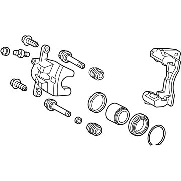 Toyota 47730-12B10 Caliper Assembly