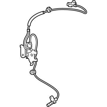 Toyota 89543-12110 Front Speed Sensor