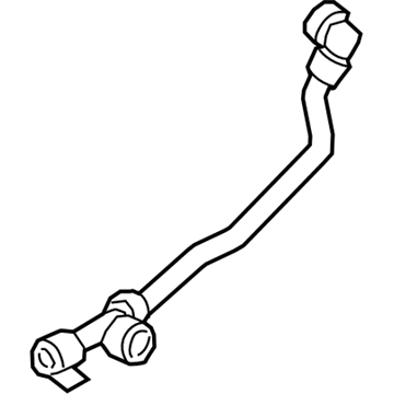 BMW 17-12-8-602-616 Coolant Return Line