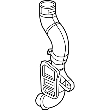 Mopar 68256166AA Hose-INTERCOOLER Inlet