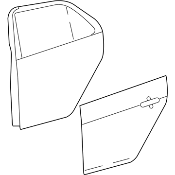 Toyota 67004-0D300 Door Shell