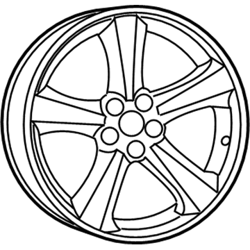 Mopar 5181849AC Aluminum Wheel