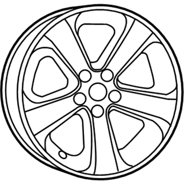 Mopar 1LS64SZ0AB Aluminum Wheel