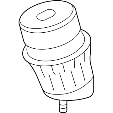 Lexus 12361-31430 INSULATOR, Engine Mounting