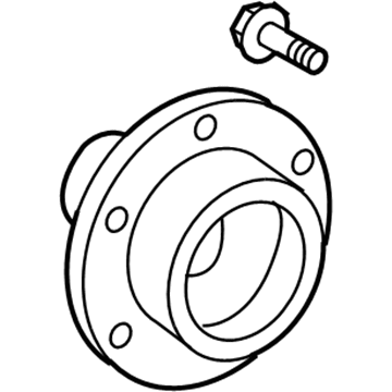 Lexus 43502-60190 Front Axle Hub Sub-Assembly, Left