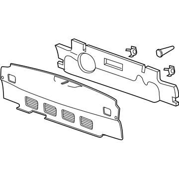 GM 23233022 Rear Panel Trim