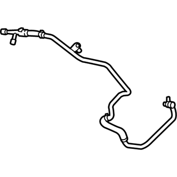BMW 11-53-8-654-391 COOLANT LINE, TURBOCHARGER S