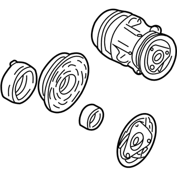 GM 89018897 Compressor