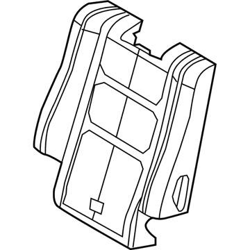 Mopar 68163693AA Foam-Seat Back