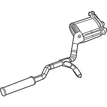 Mopar 4721556AE Exhaust Muffler And Resonator