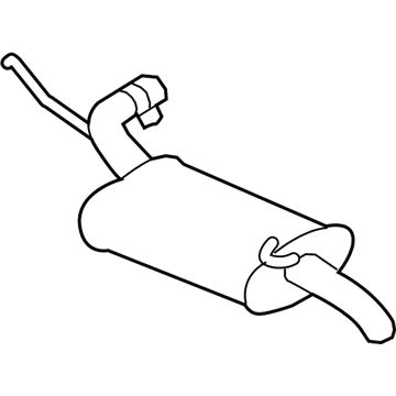 Mopar 4581362AF Resonator-Exhaust