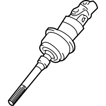 Lexus 45260-53020 Shaft Assy, Steering Intermediate, NO.2