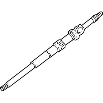 Lexus 45210-53011 Shaft Assembly, Steering