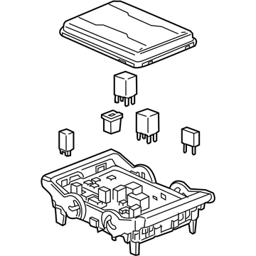 GM 84303175 Block Asm-Engine Wiring Harness Junction