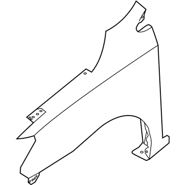 Nissan F3100-3YUAA Fender-Front, RH