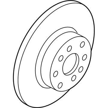 Mopar 68276444AA Front Brake Rotor