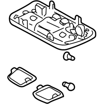 Lexus 81260-24061-E0 Lamp Assy, Map