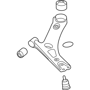 Kia 54500H9000 Arm Complete-Front Lower