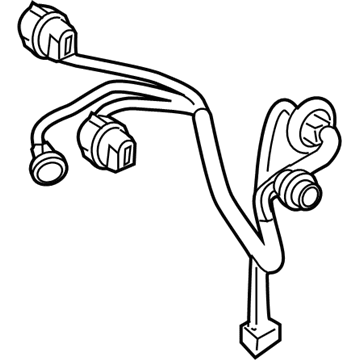 Nissan 26551-7Y000 Rear Combination Lamp Socket Assembly