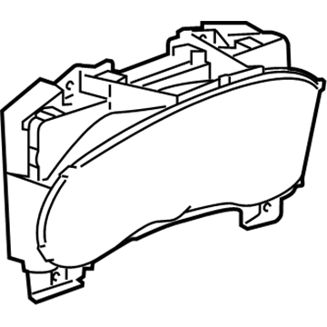 GM 84218833 Instrument Cluster Assembly