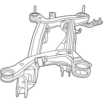 Mopar 5151023AI CROSMEMBR-Rear Suspension