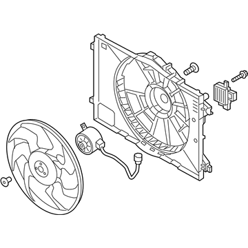 Hyundai 25380-G2000 Blower Assembly