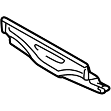 Lexus 57653-30901 Member, Rear Floor Cross, No.2