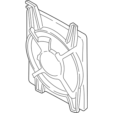 Hyundai 97735-2D000 Shroud