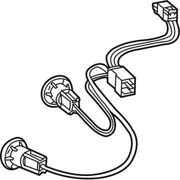 GM 92252268 Socket & Wire