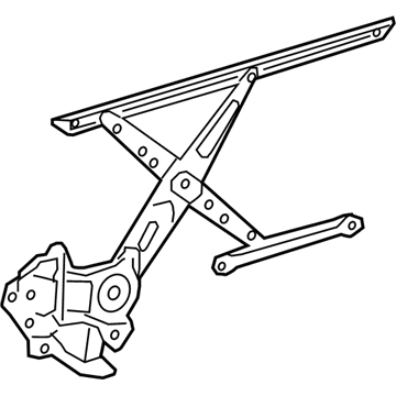 Lexus 69802-21010 Regulator Sub-Assembly