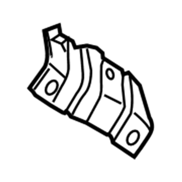 Ford CV6Z-58043B92-A Reinforce Beam Center Bracket