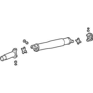 Ford 6W1Z-4602-B Drive Shaft Assembly