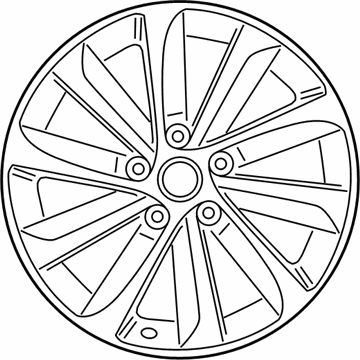 Hyundai 52910-C3210 17 Inch Wheel Nicks