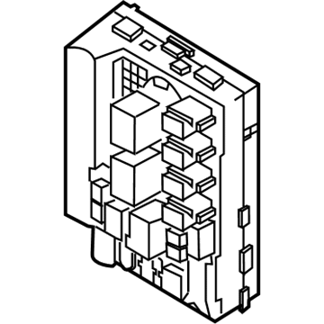 Nissan 284B7-AQ01B Controller Unit USM