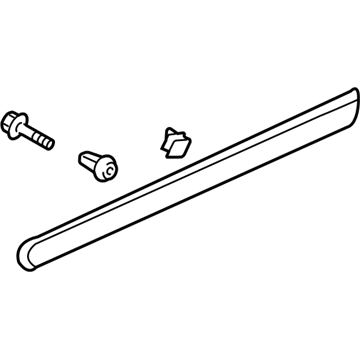 Hyundai 87711-4J000-K9 Moulding Assembly-Waist Line Front Door, LH