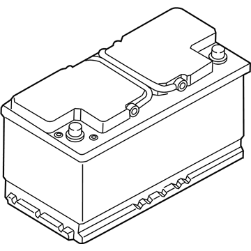 BMW 61-21-7-604-802 Original Bmw Agm-Battery