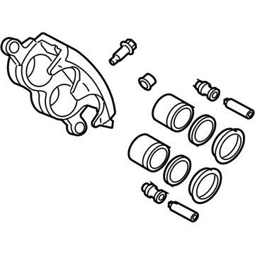 Mopar 68049177AB CALIPER-Disc Brake