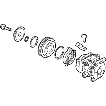 Hyundai 97701-F2800 Compressor Assembly