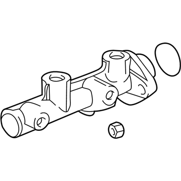 BMW 34-31-1-163-711 Brake Master Cylinder