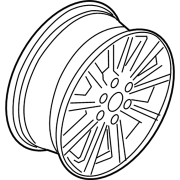 Ford GL7Z-1007-A Wheel, Alloy