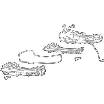 Lexus 81620-78080 Lamp Assembly, Clearance