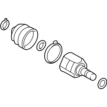 Kia 495913R950 Joint & Shaft Kit-Front