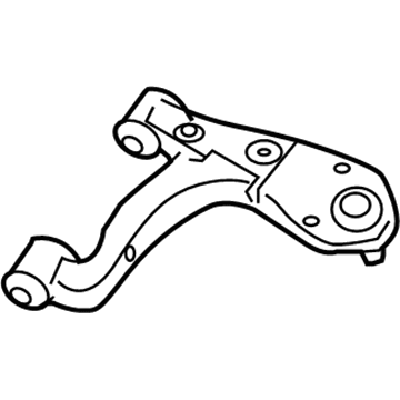 Infiniti 55502-ZQ00A Rear Left Suspension Arm Assembly